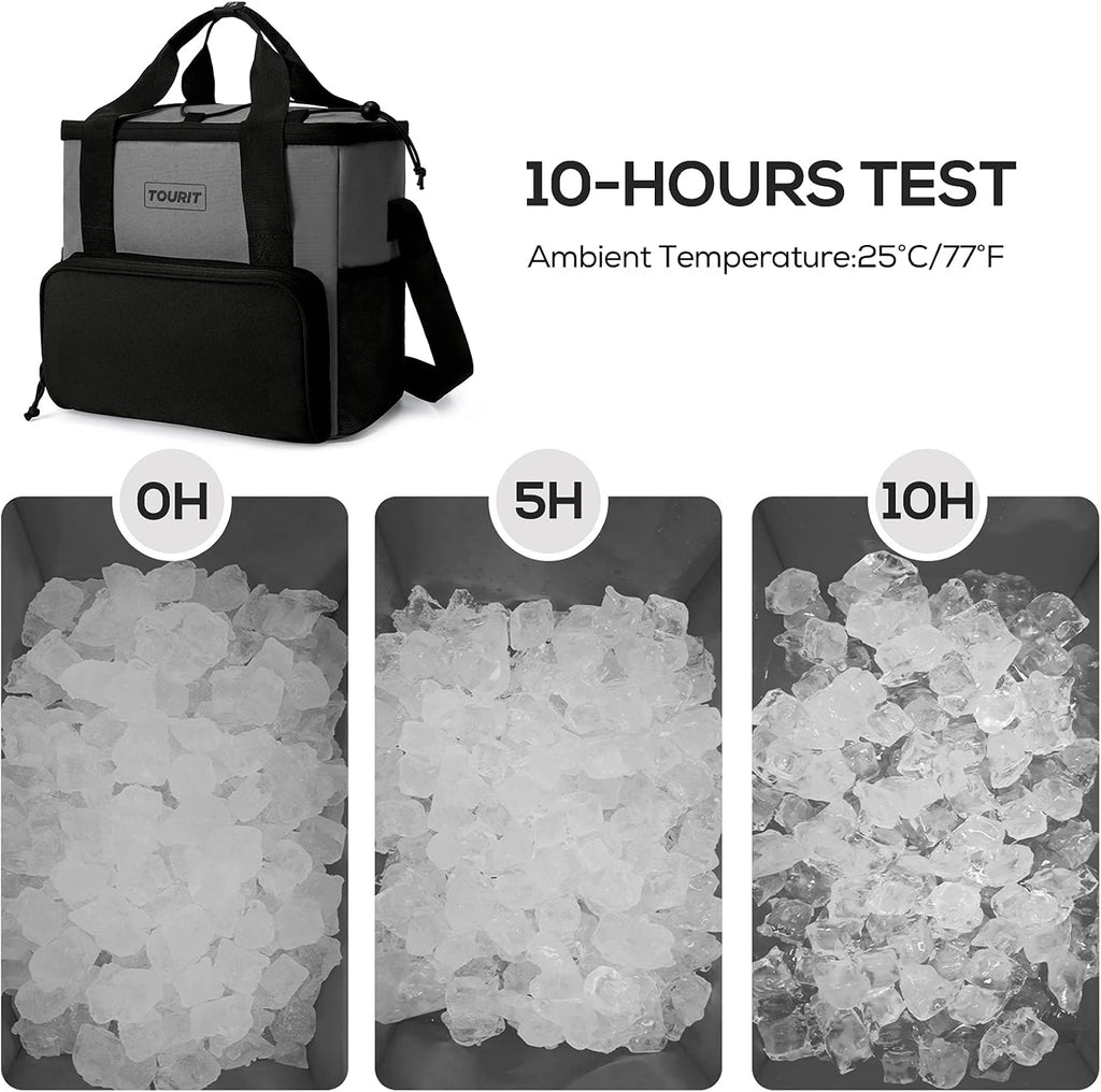 TOURIT Small Soft Cooler Bag Insulated, 24/35/46-Can Lunch Cooler Bag, Ice Chest, 14.6/24/32L Leakproof & Portable Coolers for Picnic, Beach, Camping, Work, Travel, Trip