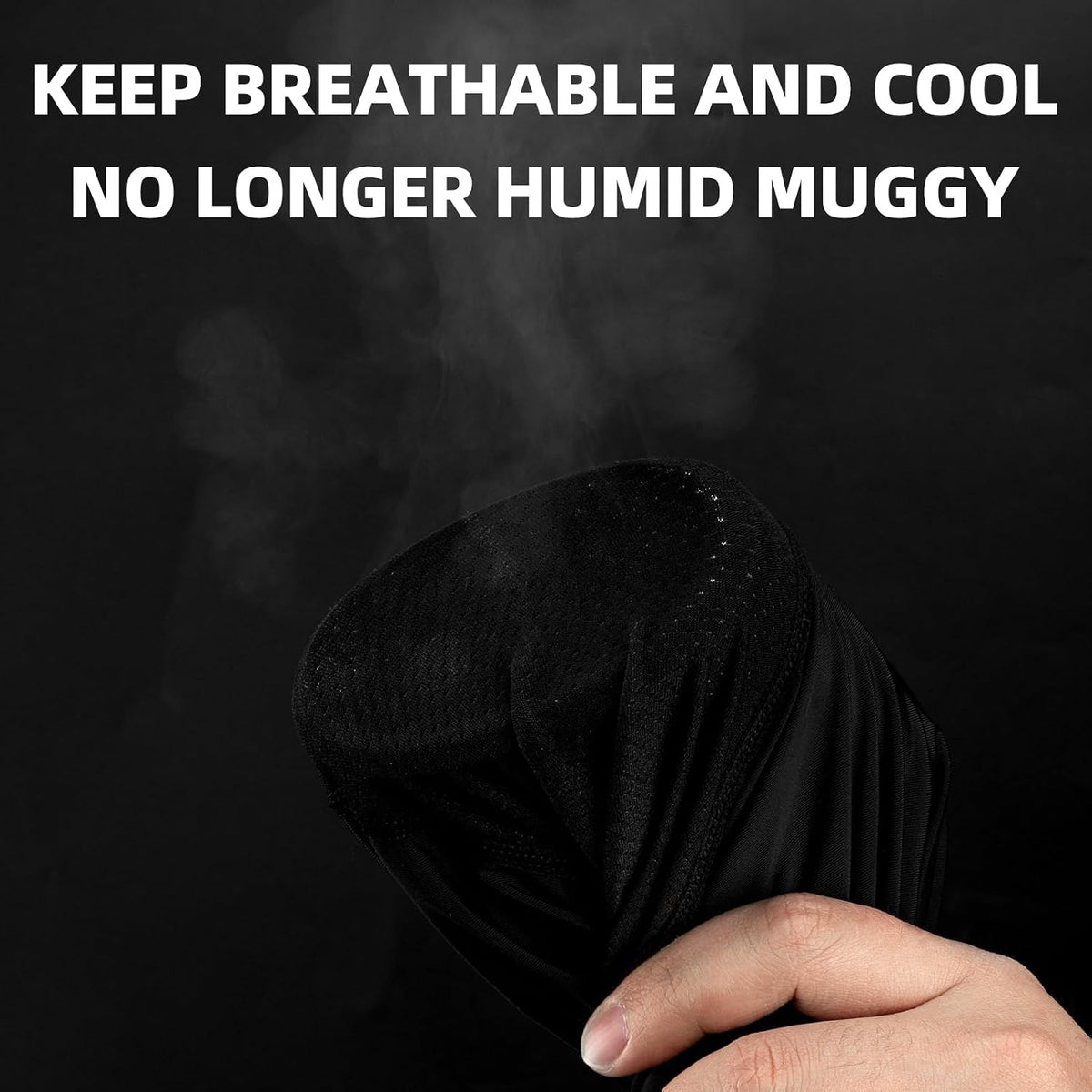 ROCKBROS Summer Balaclava Face Mask Cooling Neck Gaiter Breathable Face