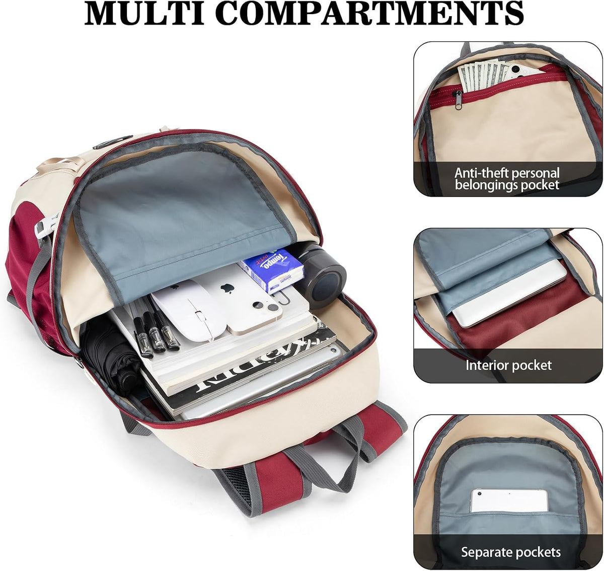 BAGPARKK 35L Ultra Lightweight Foldable Packable Hiking Backpack