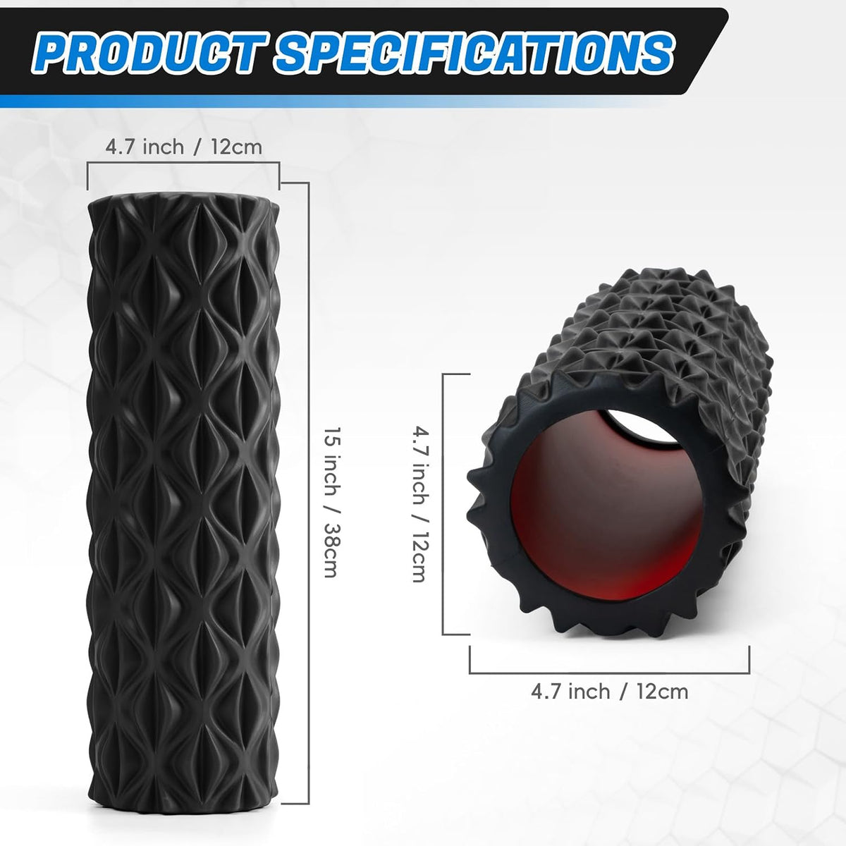 Foam Roller for Deep Tissue Massager High Density Massage Roller