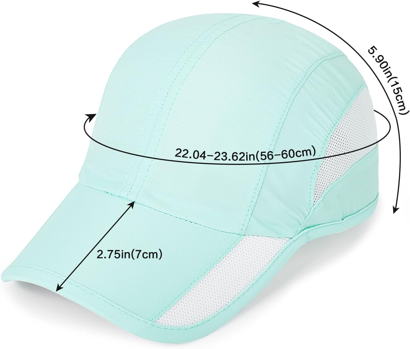 HH HOFNEN Quick Dry Baseball Cap Unstructured Water Resistant Golf Hat