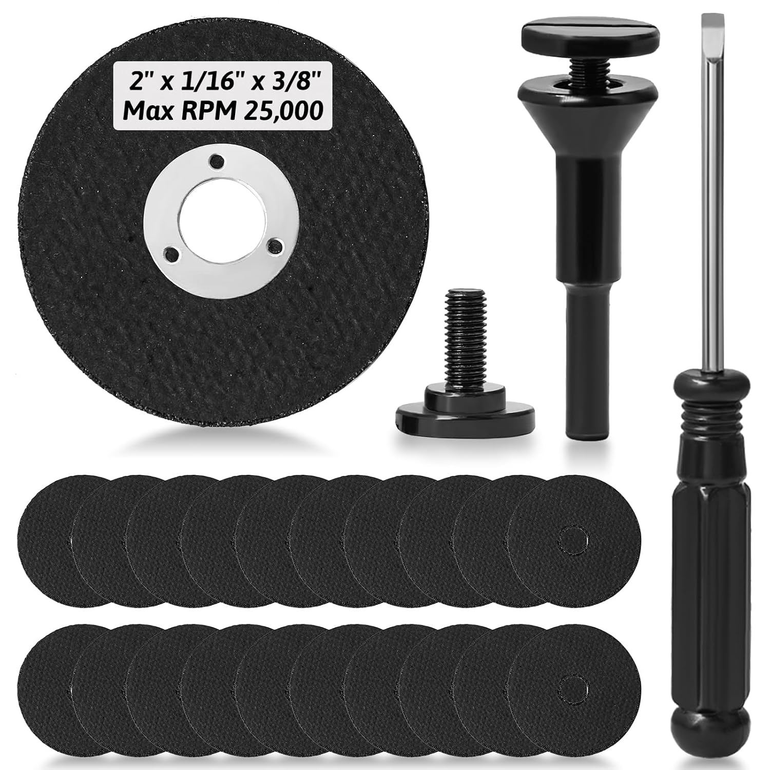11Pcs 2 Inch Die Grinder Cut Off Wheel Diamond Cutting Wheel with 1/4 Arbor
