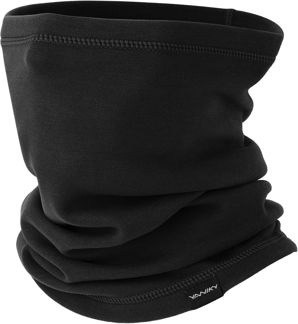 YANIKY Neck Gaiter Winter Neck Warmer for Men & Women Windproof Face Mask for Cold Weather Breathable Ski Face Cover Scarf
