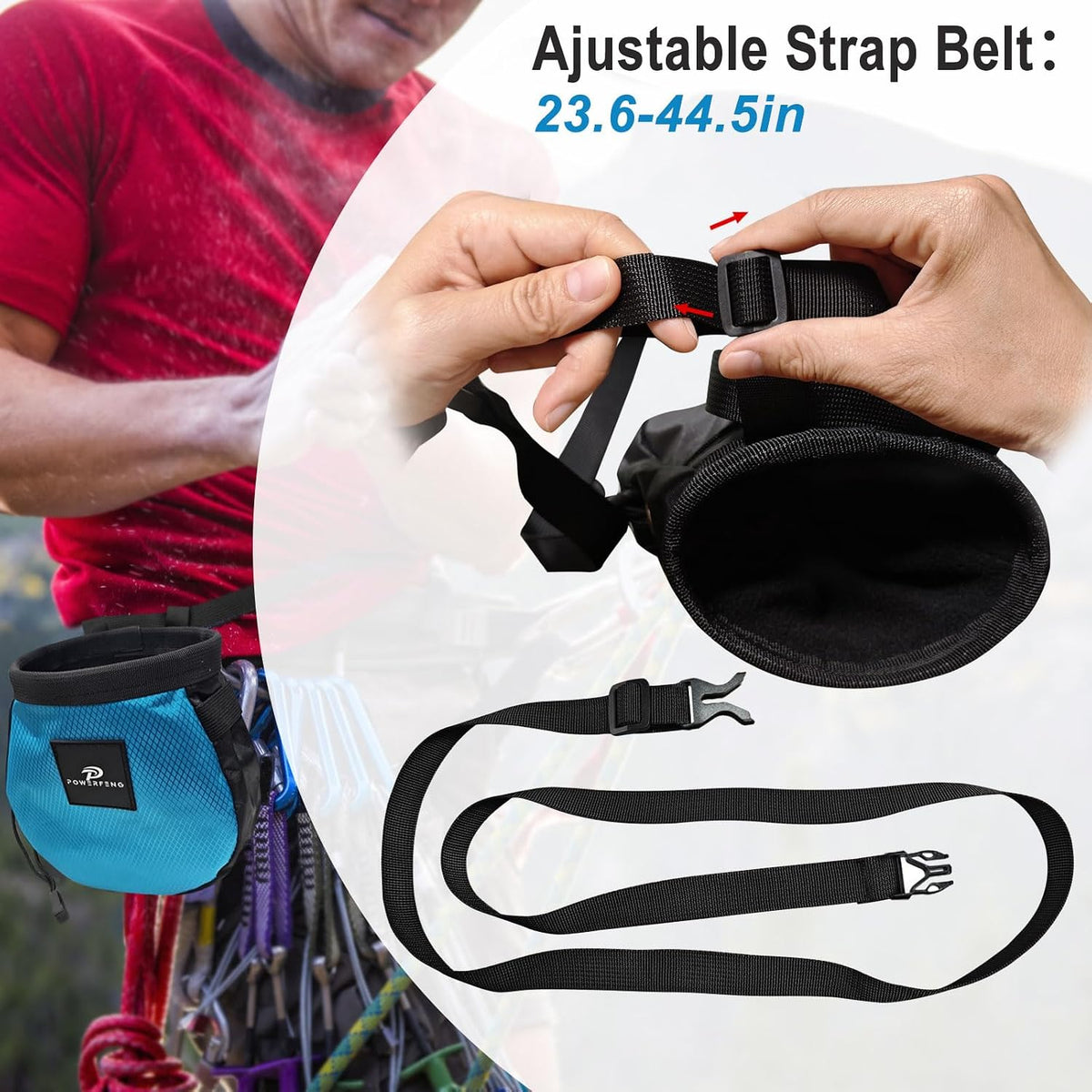 Chalk Bag for Rock Climbing & Bouldering