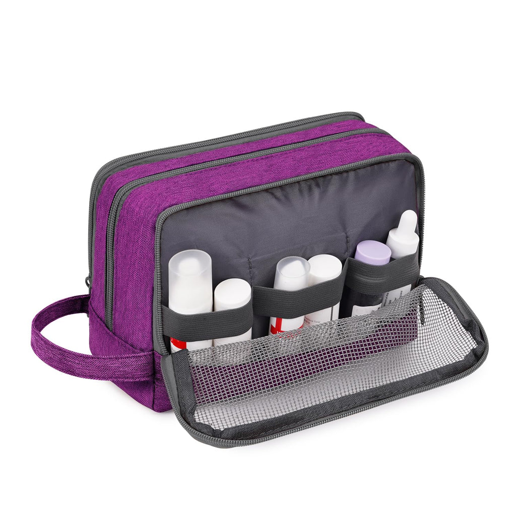 WANDF Travel Toiletry Bag for Men, Small Dopp Kit for Toiletries