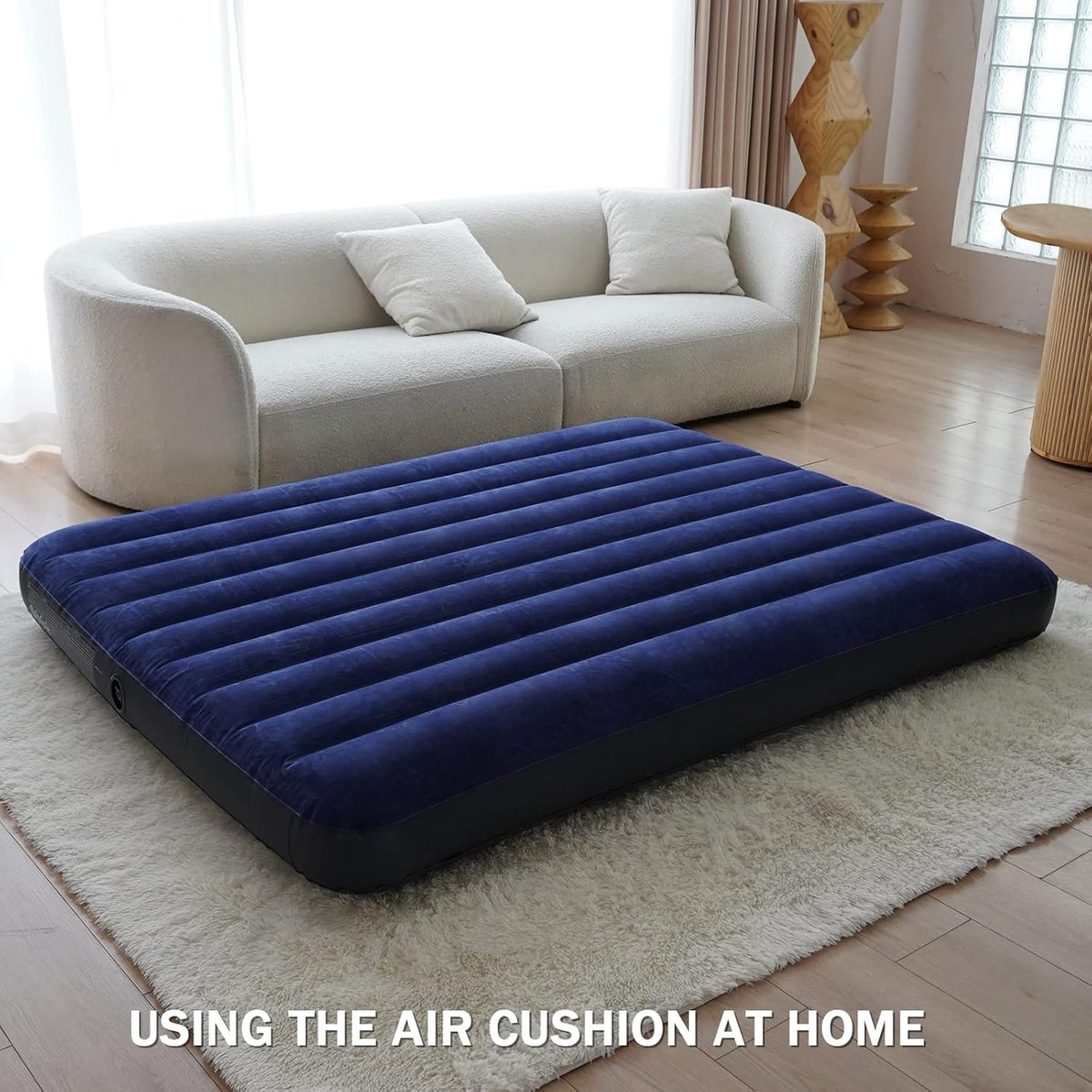 KAMPKEEPER Camping Cot for Adults with Air Mattress, No Air Pump
