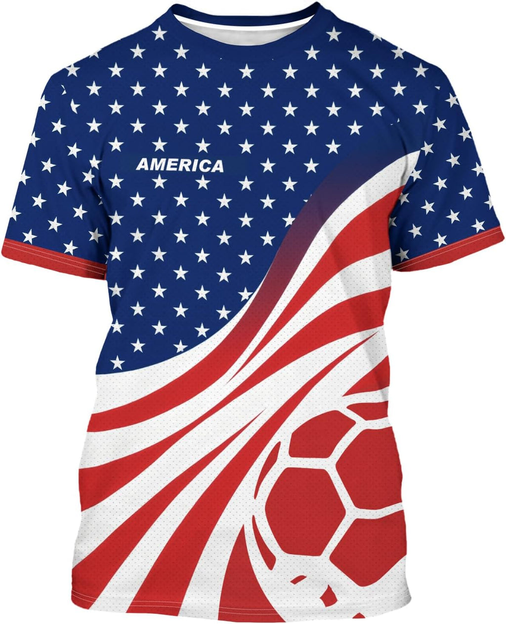 Mens Soccer Jersey Men's Clothing Short Sleeve Top Adult Sports Fan T Shirts for Men Women