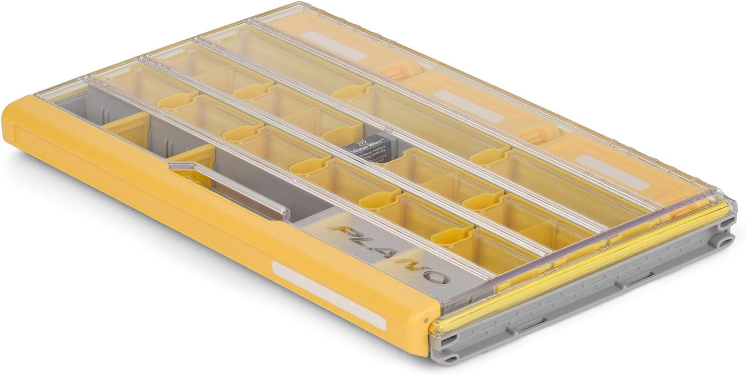 Plano EDGE Master Jig/Bladed Jig Box, Transparent/Yellow