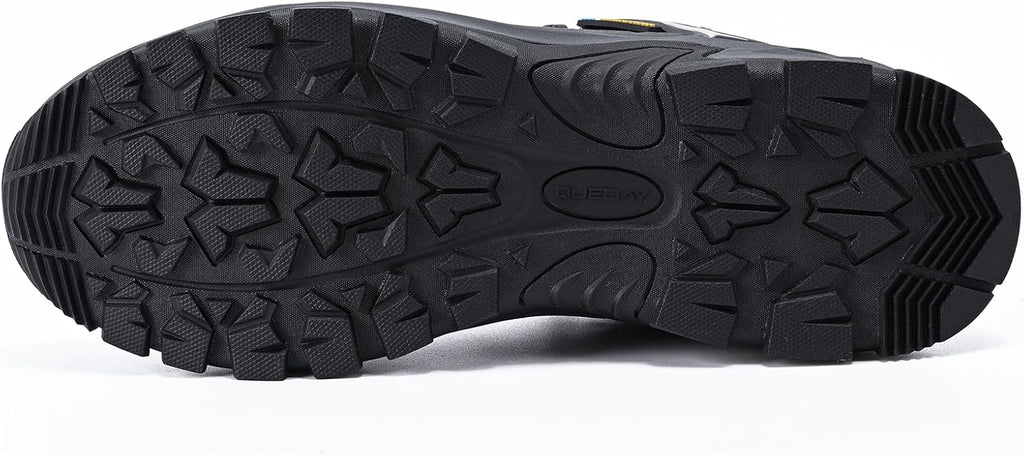 Queday Mens Waterproof Lightweight Hiking Shoes