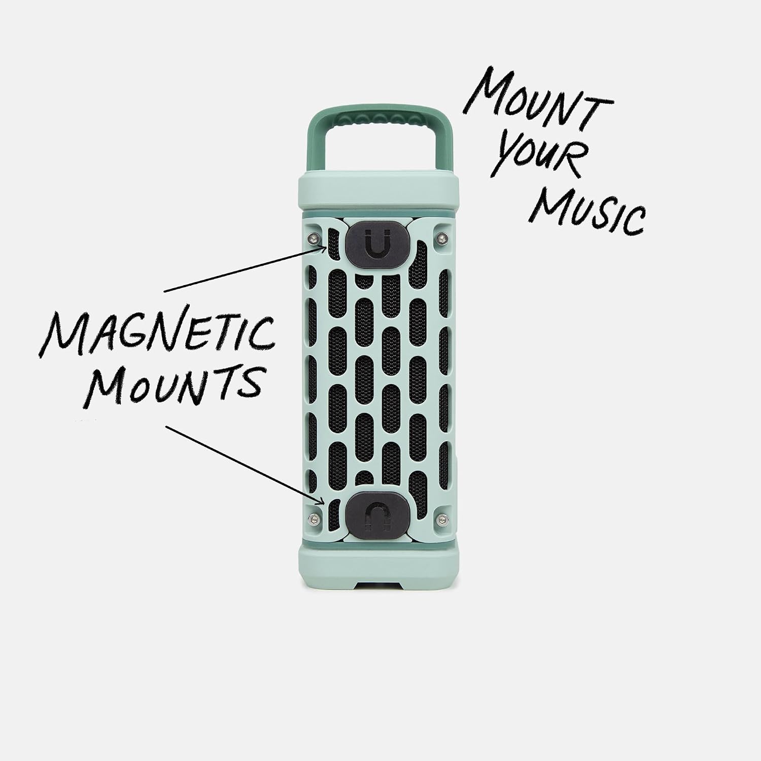 Turtlebox Ranger, Ultra-Portable Bluetooth Speaker, Waterproof, River Rock