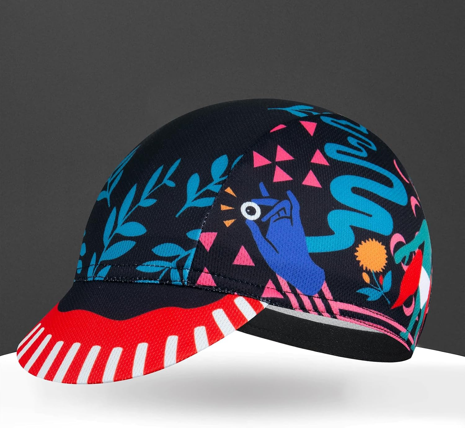 Cycling Cap for Man and Woman Cycling Hat Under Helmet-Polyester Breathable Sweat Absorbent