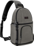 MOSISO Camera Sling Bag, Photography Shoulder Bag Compact Camera Backpack