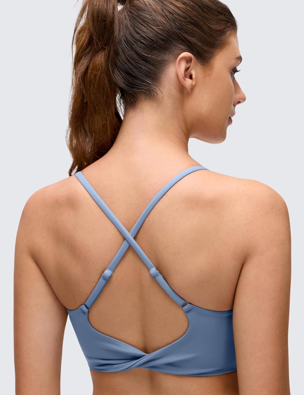 CRZ YOGA Butterluxe Twist Back Sports Bras