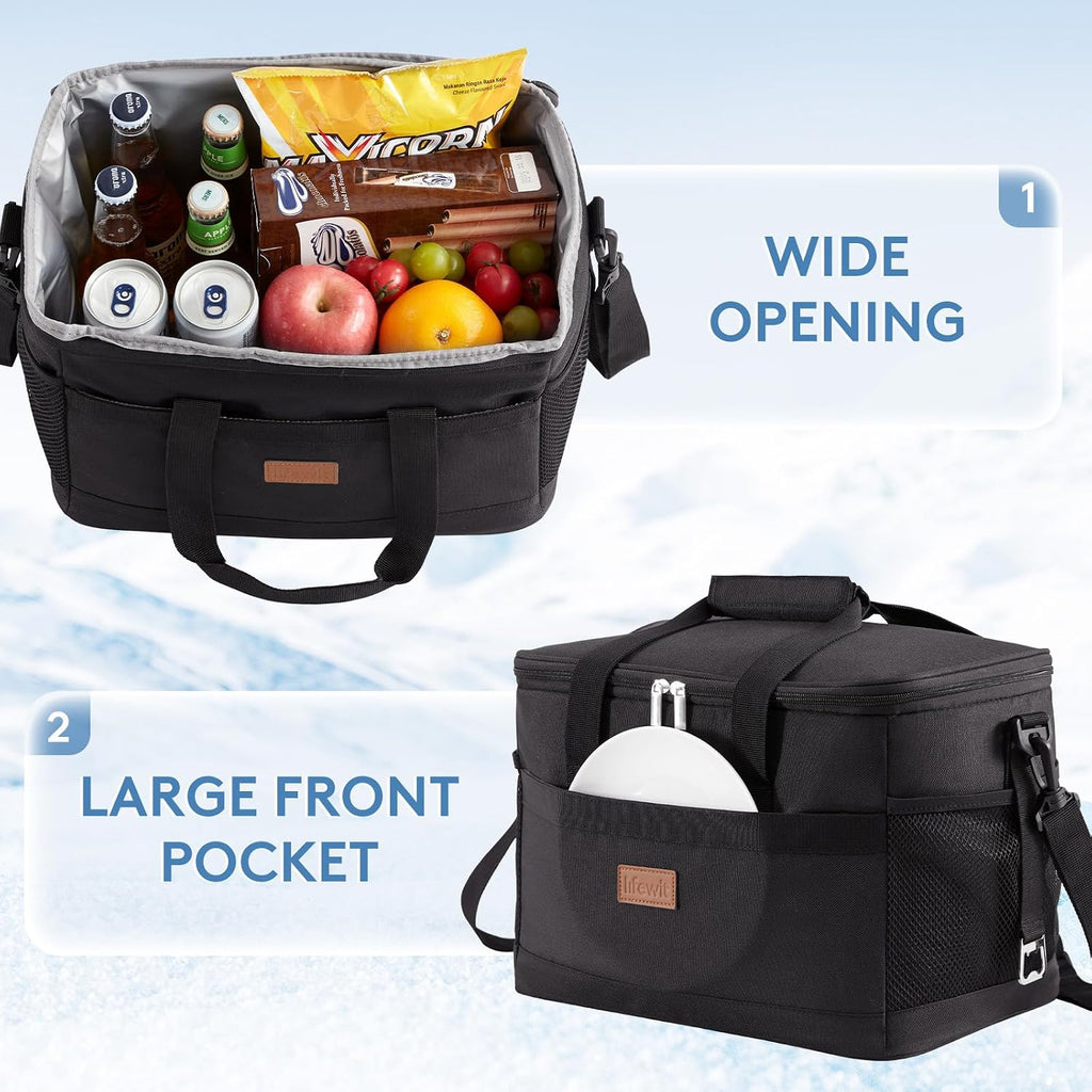 Lifewit Cooler Bag 30/50/60 Cans Collapsible, Insulated Large Lunch Bag