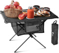 Zune Lotoo Portable Camping Side Table Folding Small Beach Table Foldable