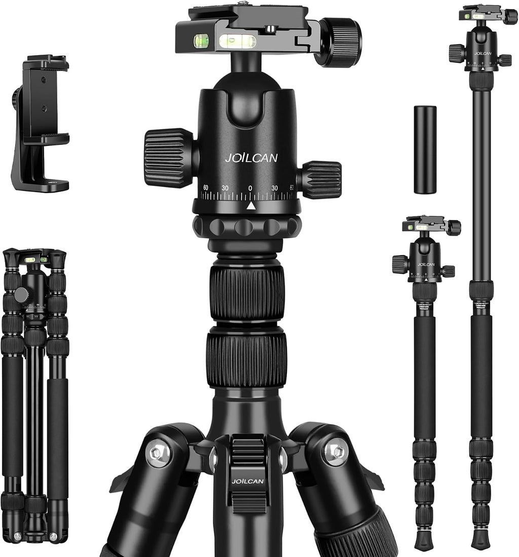 80/85 inches Heavy Duty Tripod for Camera Phone, 85" Camera Tripod Monopod