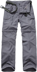 linlon Boy Scout Pants Hiking Mens Convertible Zip Off Safari Fishing