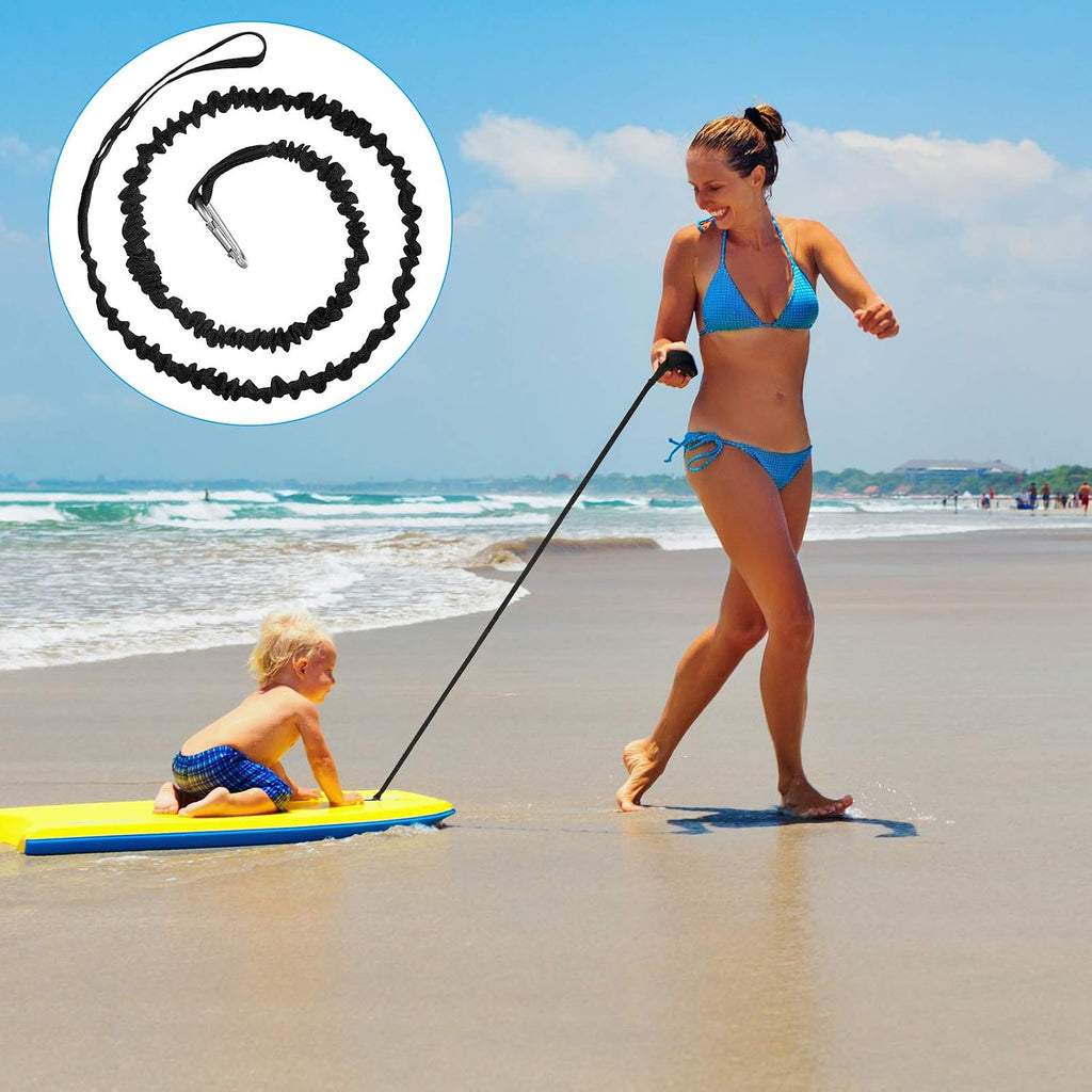 4 Pcs Kayak Paddle Leash Kayak Rod Lanyard Stretchable Coiled Tether