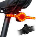 X8 Smart Bike Tail Light USB Rechargeable, 21* LED 300 Lumens Bike Lights for Night Riding, with Turn Signals & Brake Sensing, 9 Modes for Night Riding- Long Lasting Bicycle Lights