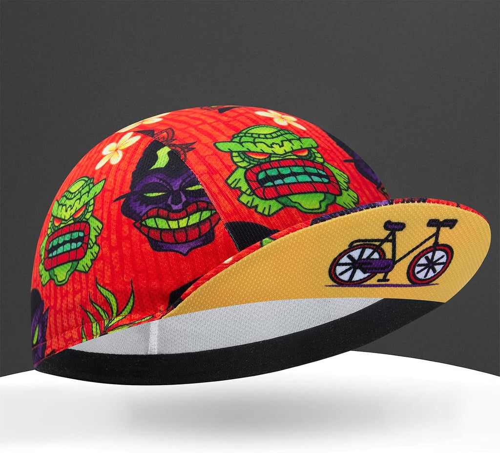 Cycling Cap for Man and Woman Cycling Hat Under Helmet-Polyester Breathable Sweat Absorbent