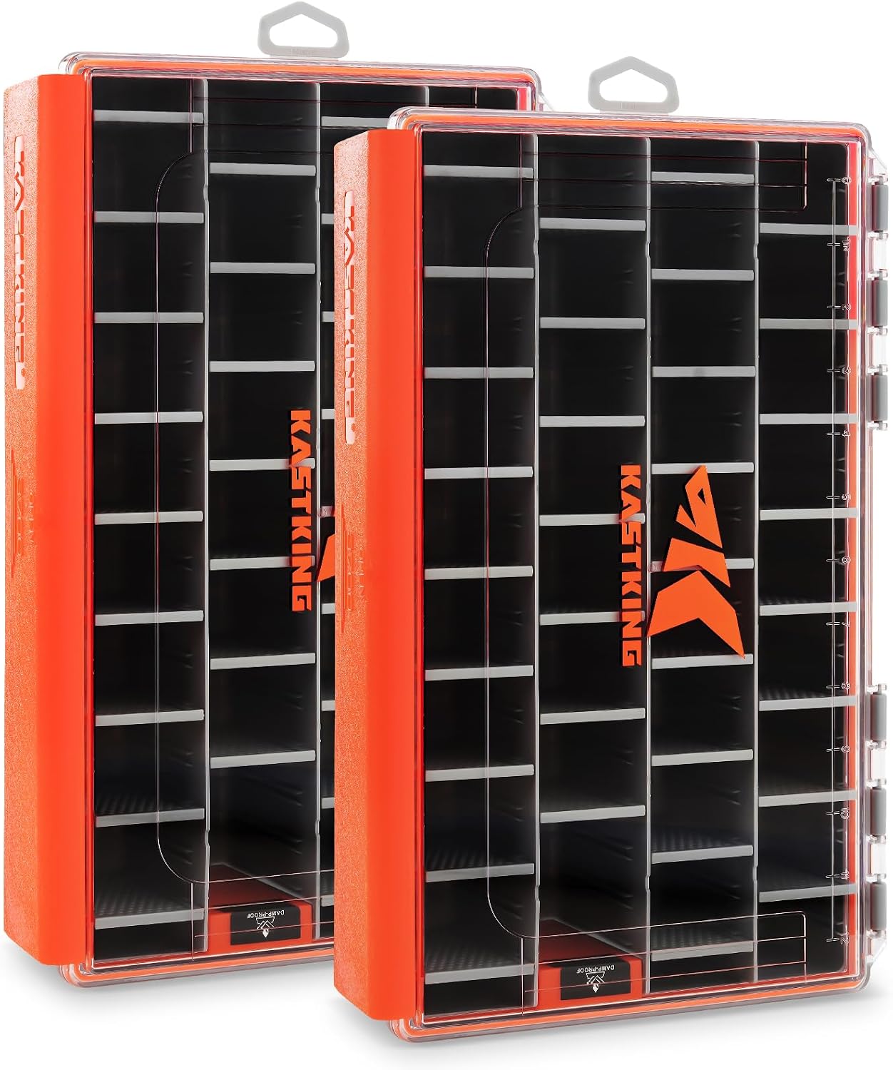 KastKing HyperSeal Waterproof Tackle Box, 3700 Deep Tackle Trays