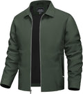 TACVASEN Men's Lightweight Jacket Fall Water-repellent Windbreaker Jackets