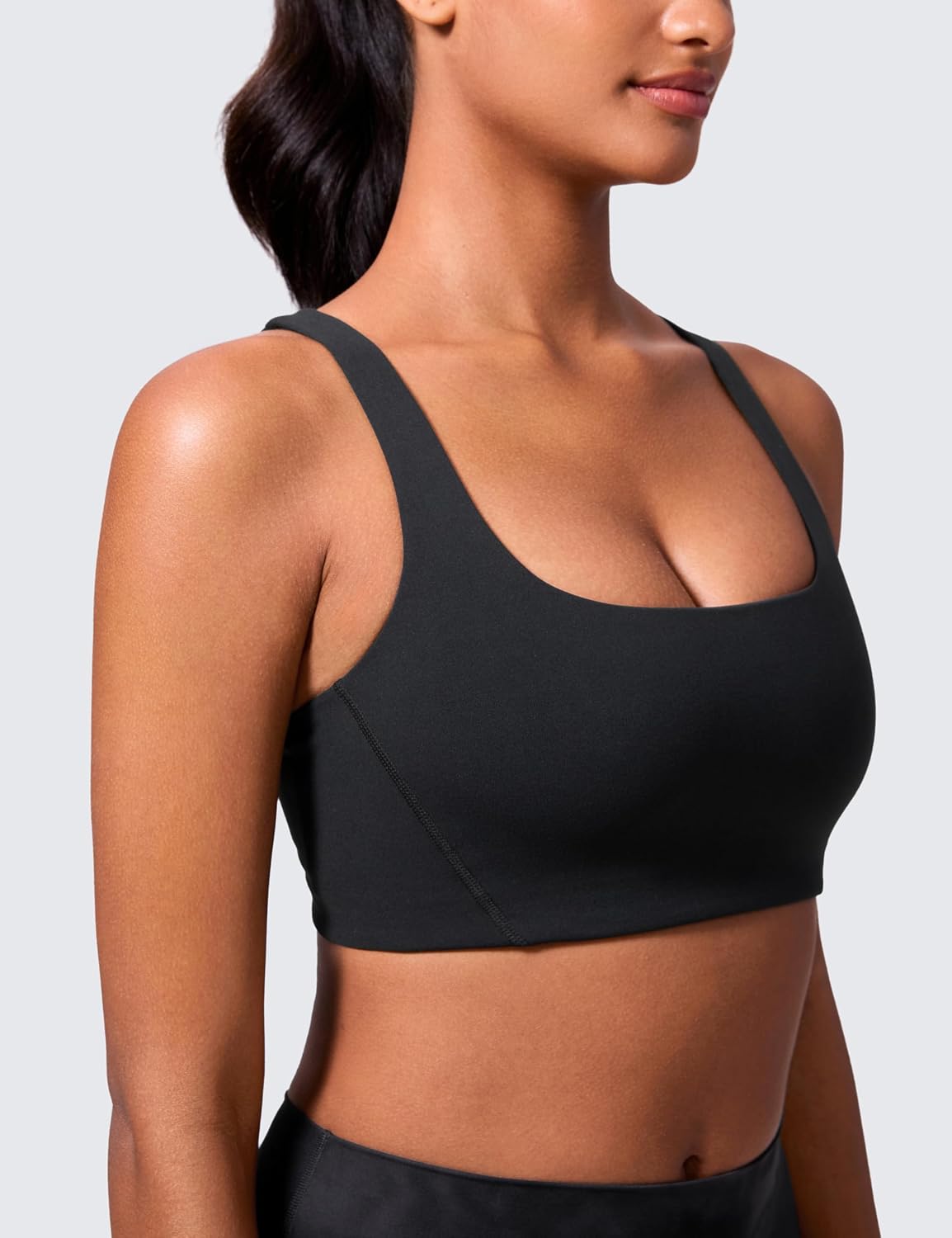 CRZ YOGA Butterlift Square Neck Sports Bras