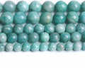 10MM 36PCS Natural Stone Amazonite Gemstone 2A Grade Crystal Loose Beads for Jewelry Making DIY Bracelet Necklace 1 Strand