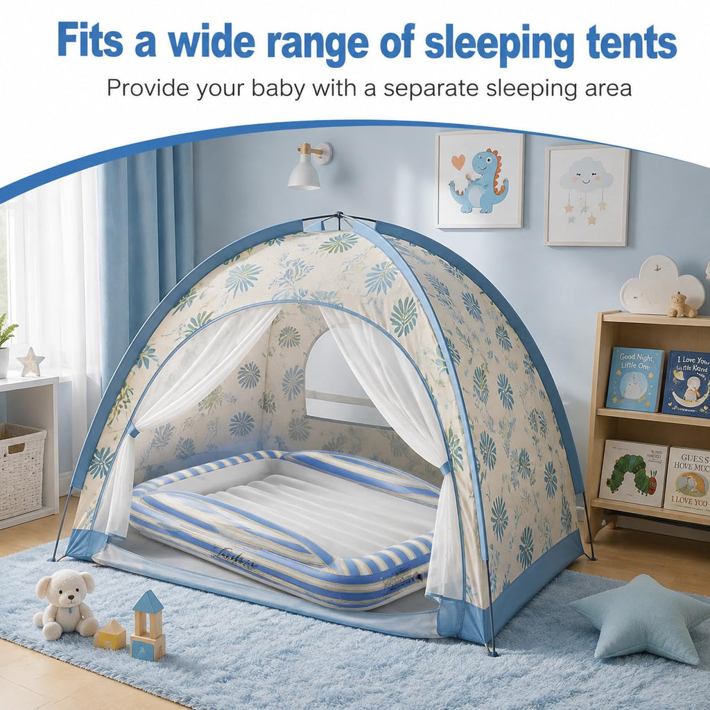 Luxchoice Inflatable Toddler Travel Bed Rechargeable Pump Todder Mattress