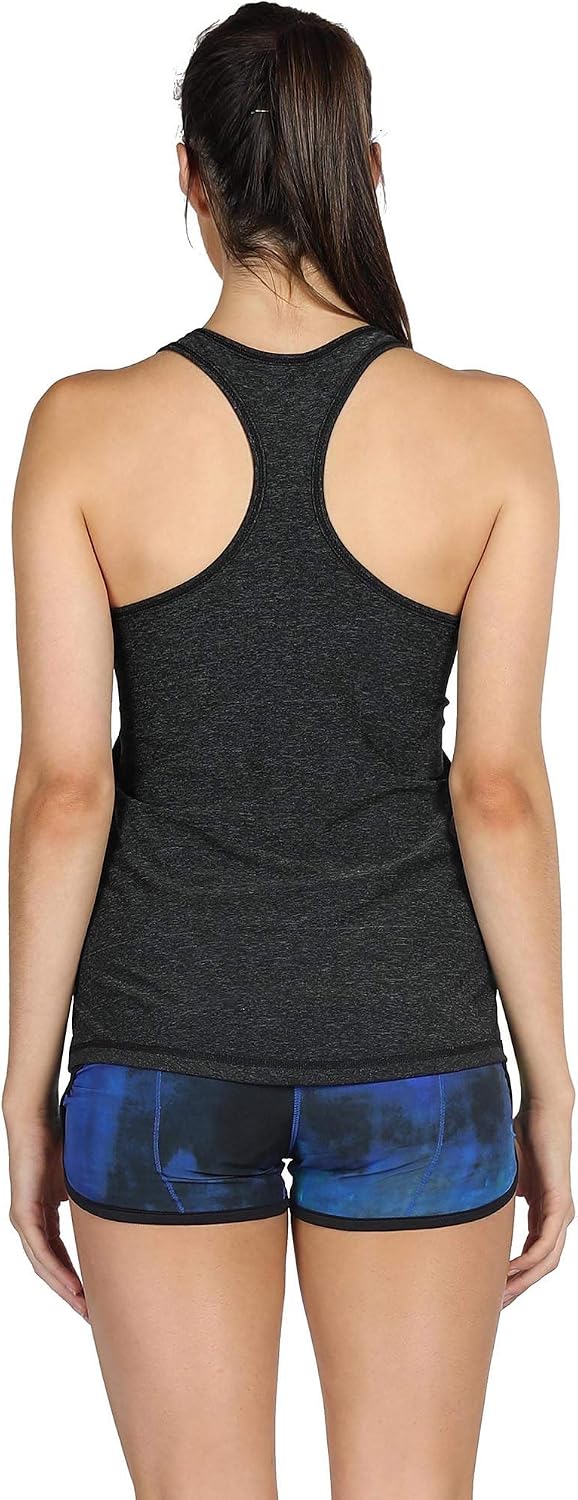 icyzone 3 Pack Women's Racerback Workout Tank Tops