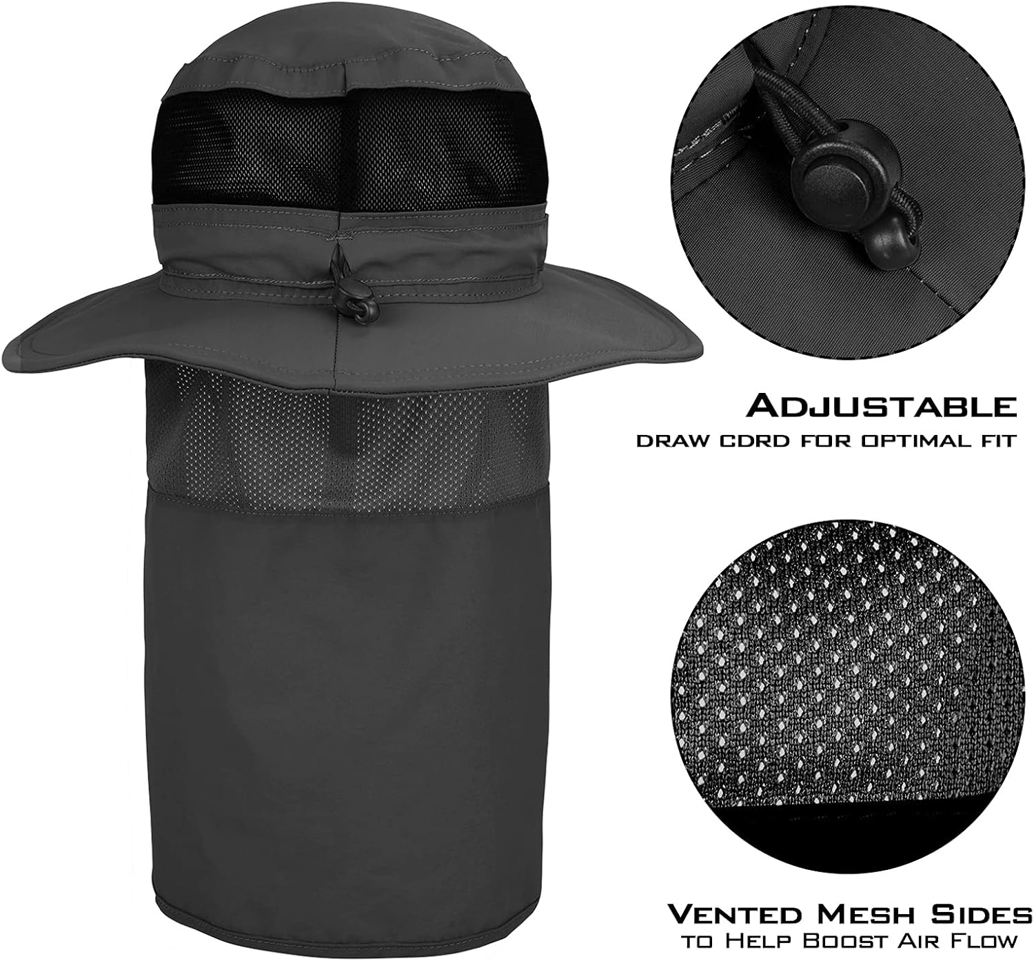 KastKing Sol Armis UPF 50 Boonie Hat for Sun Protection, Men Women