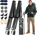 3K Carbon Fiber Collapsible Trekking Poles for Men & Women