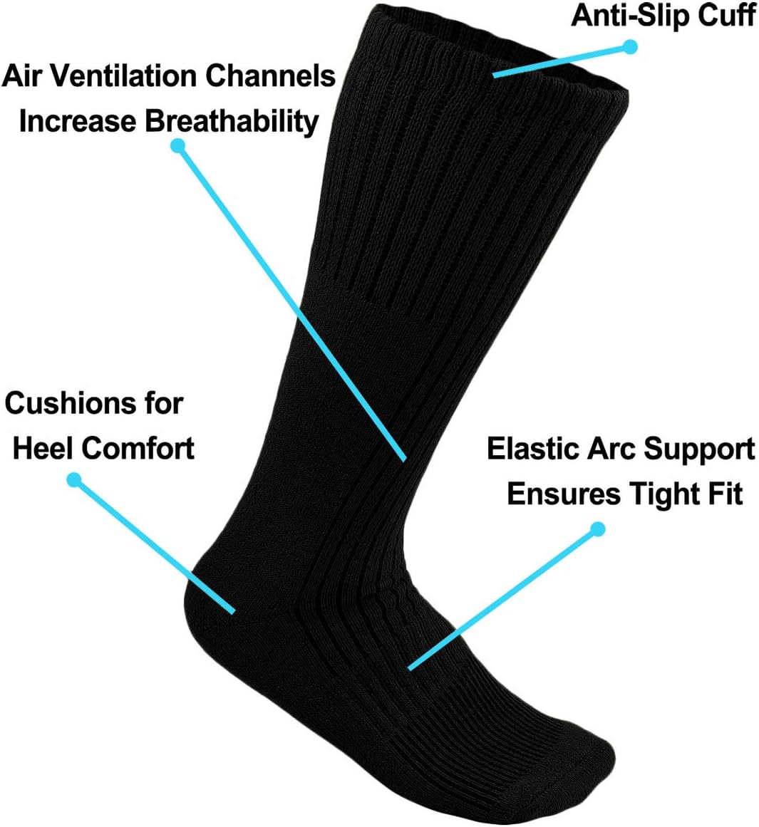 Falari US Army Military Boot Socks Combat Trekking Hiking Policemen Firefighter Security Guard Out Door Activities Socks
