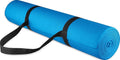 Fitvids All Purpose 1/4-Inch High Density Anti-Tear Exercise Yoga Mat with Carrying Strap with Optional Yoga Blocks, Multiple Colors