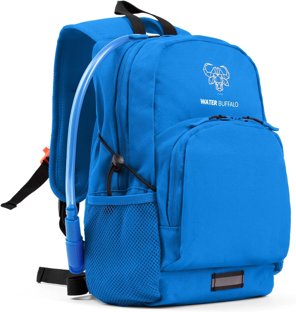 Water Buffalo Mini Sherpa Kids Hydration Backpack, 1.5L Bladder, Hiking