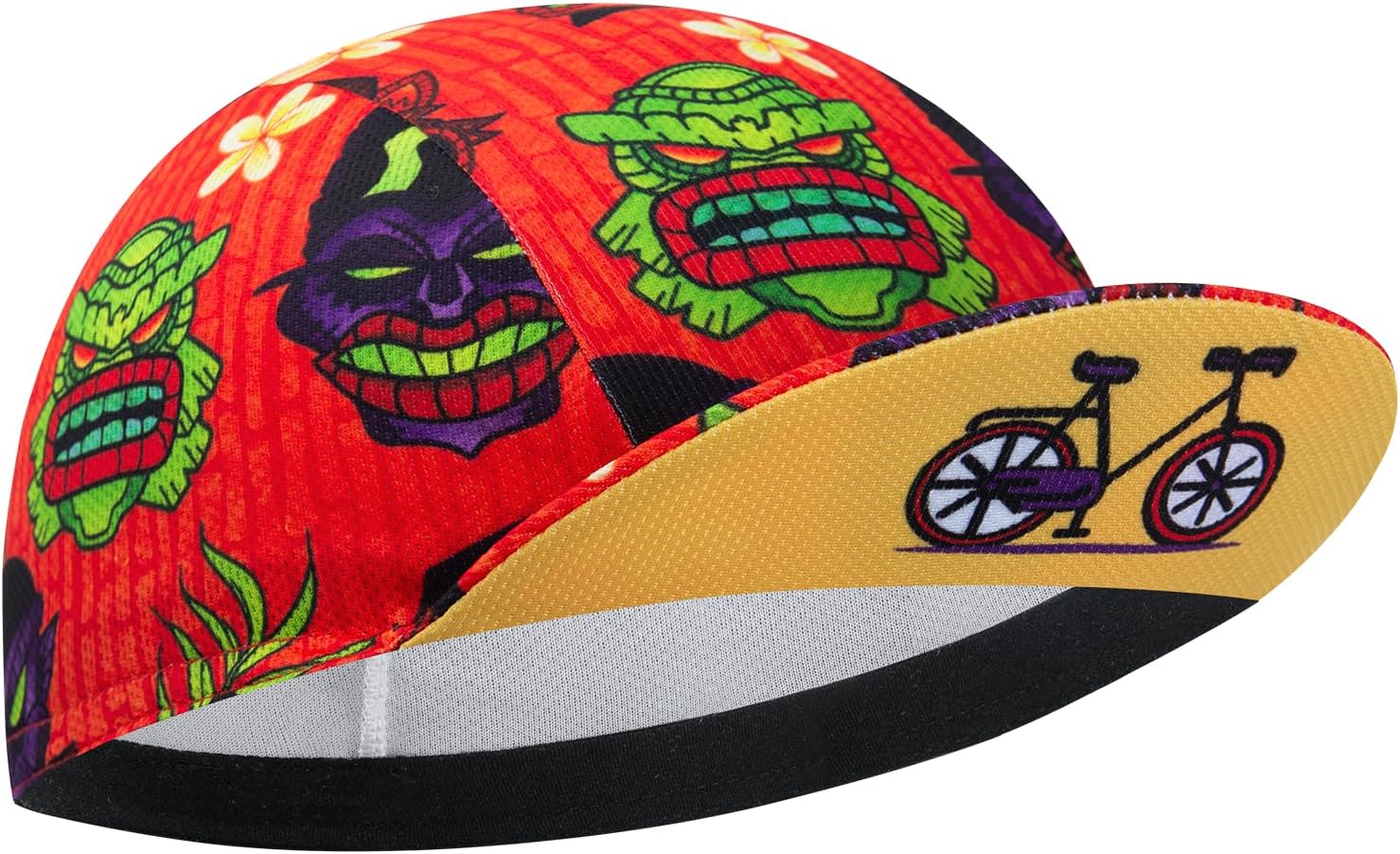 Cycling Cap for Man and Woman Cycling Hat Under Helmet-Polyester Breathable Sweat Absorbent