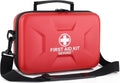 Gevoke 410 Piece Waterproof Hard Shell First Aid Kit, Red