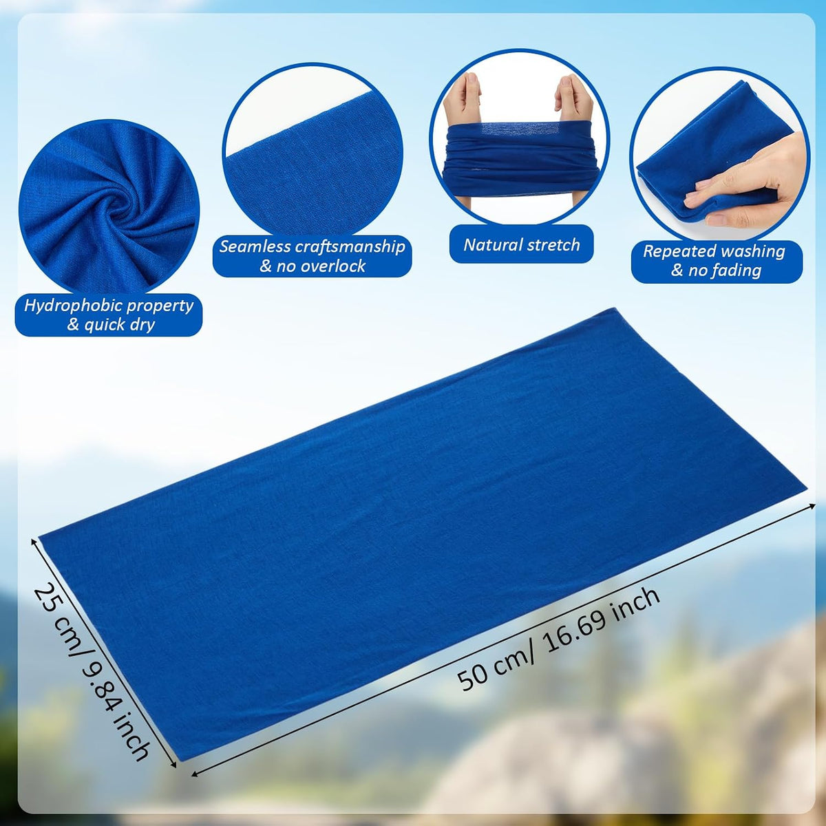 Tarpop Neck Gaiters for Men Women Sports Running
