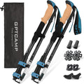 GPTCAMP Collapsible Hiking Trekking Poles with Cork EVA Grips