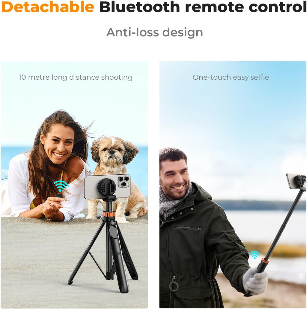 K&F CONCEPT 63'' Magnetic Selfie Stick Tripod