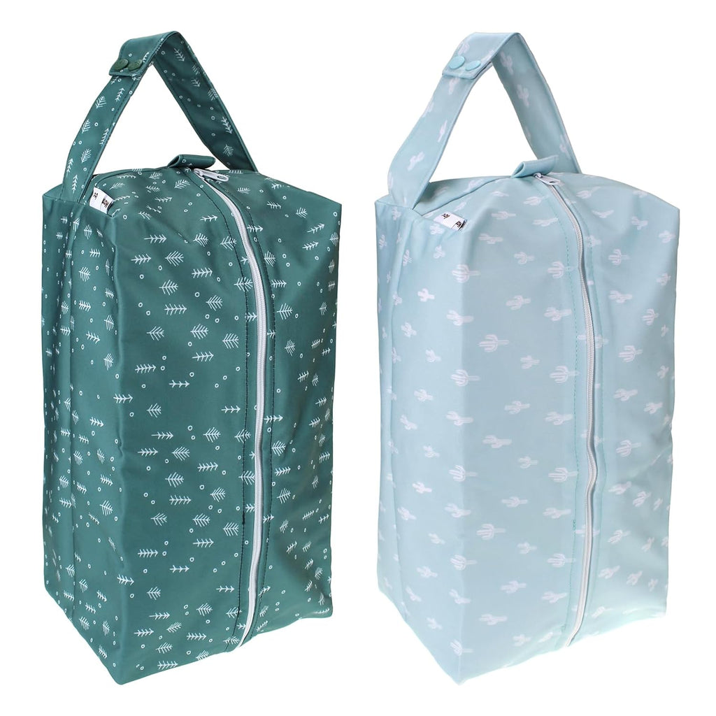Mama Koala Waterproof Diaper Pods for Baby Items, Cloth Diapers, Swimsuits, Travel, Gym Clothes, Beach, Pump Parts, Toiletries, 2 Pack(DP-Sunset)