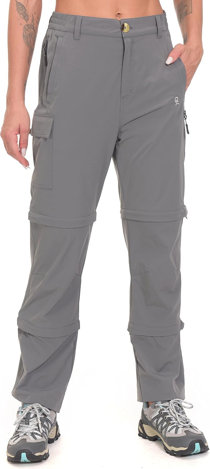 Little Donkey Andy Women's Convertible Pants, 3 in 1 Zip Off Hiking Pants