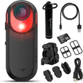 Garmin Varia Cycling Rearview Radar with Visual and Audible Alerts for Vehicles and Wearable4U Bundle