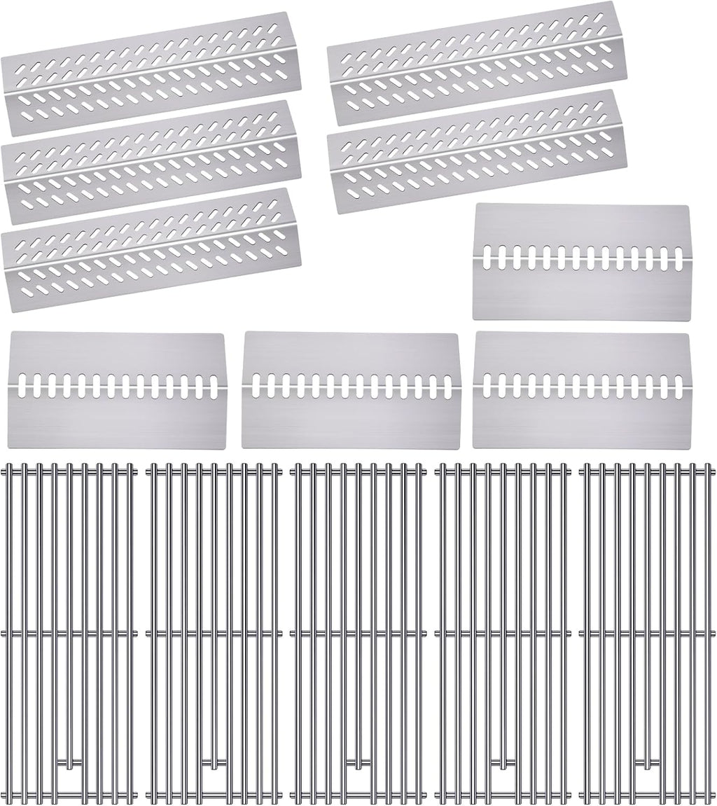16GA Grill Heat Plates 9MM 16517 Grill Grates for 16631 16520 Bull Grill Replacement Parts, BBQ Bull Angus 4 Burner 47628 47629, Bull Outlaw 26038 26039, Steer Premium 69008, Lonestar 87049