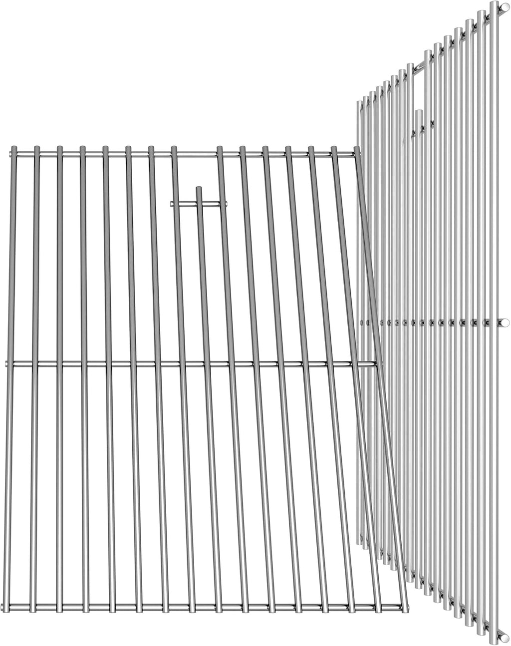 2pcs Stainless Steel Cooking Grates for Nexgrill, 17'' x 26.4''