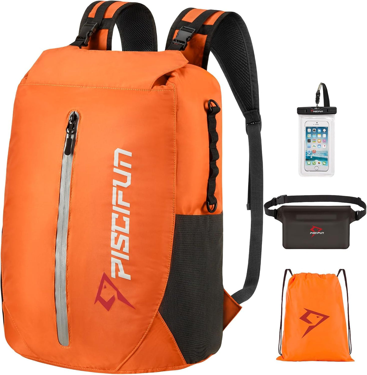 Piscifun Waterproof Floating Dry Backpack 10L/20L/30L