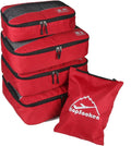 5 Set Packing Cubes for Travel Large Suitcase Luggage Organizer Bags Travel Accessories Vacation 4 Cubes 1 Laundry Pouch Bag