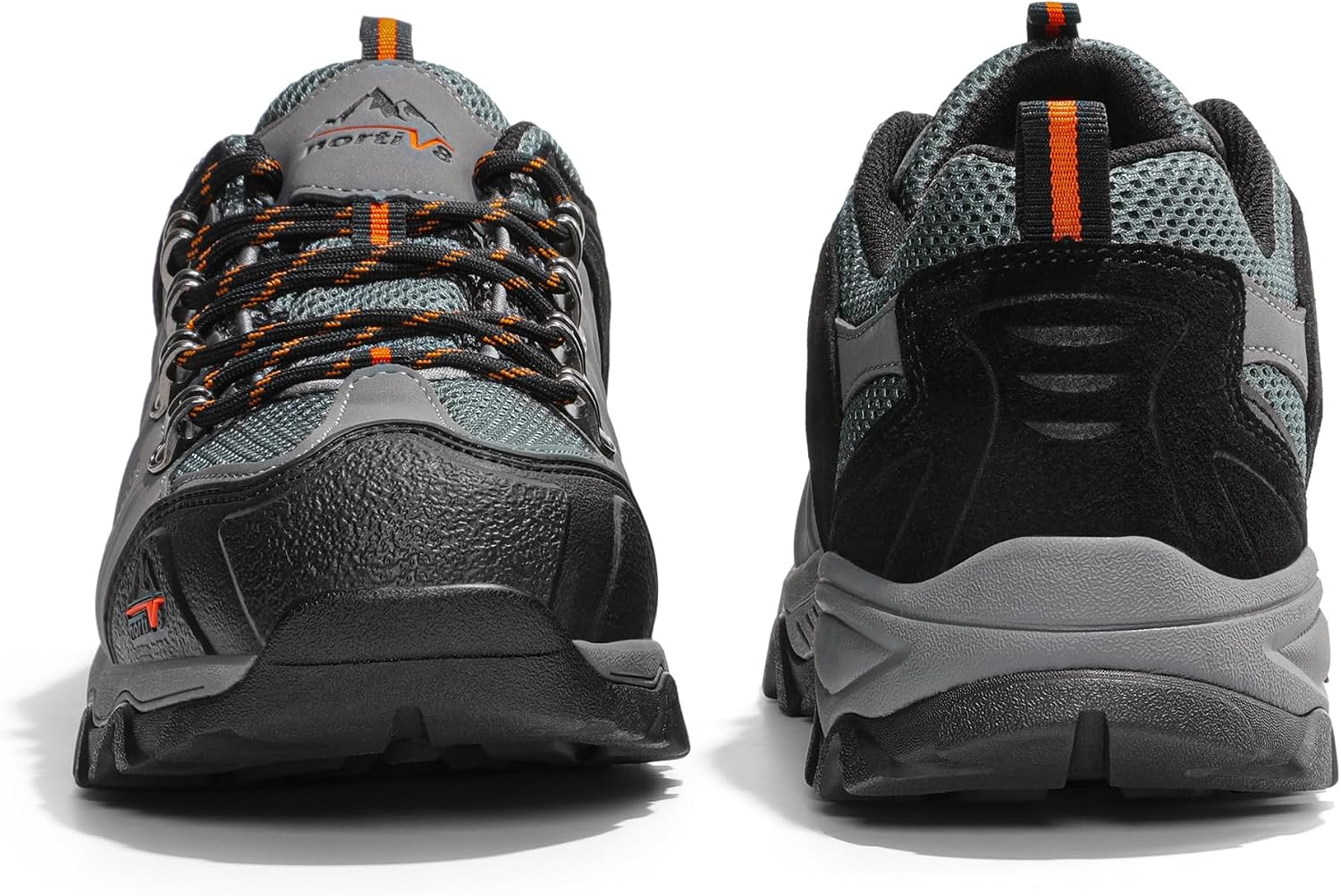 NORTIV 8 Men's Waterproof Hiking Shoes Leather
