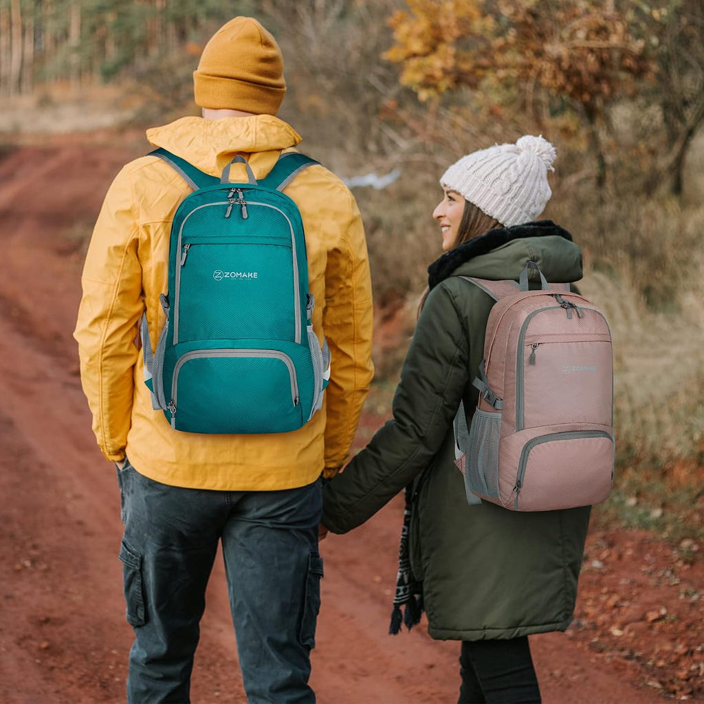ZOMAKE Lightweight Packable Backpack 30L, Foldable Travel Hiking Daypack