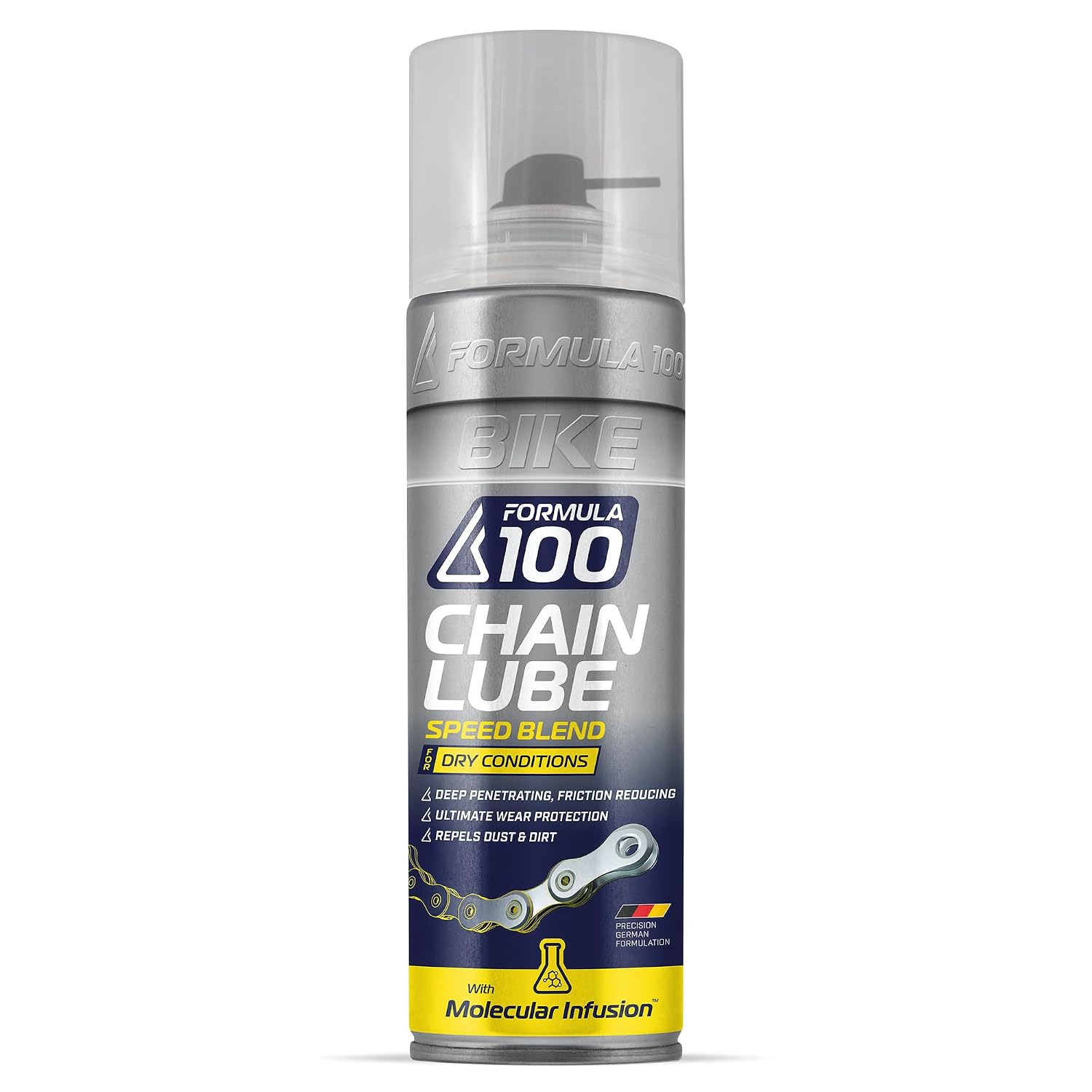 Dry Conditions Bike Chain Lube – Bicycle Lubricant Spray, 300mL
